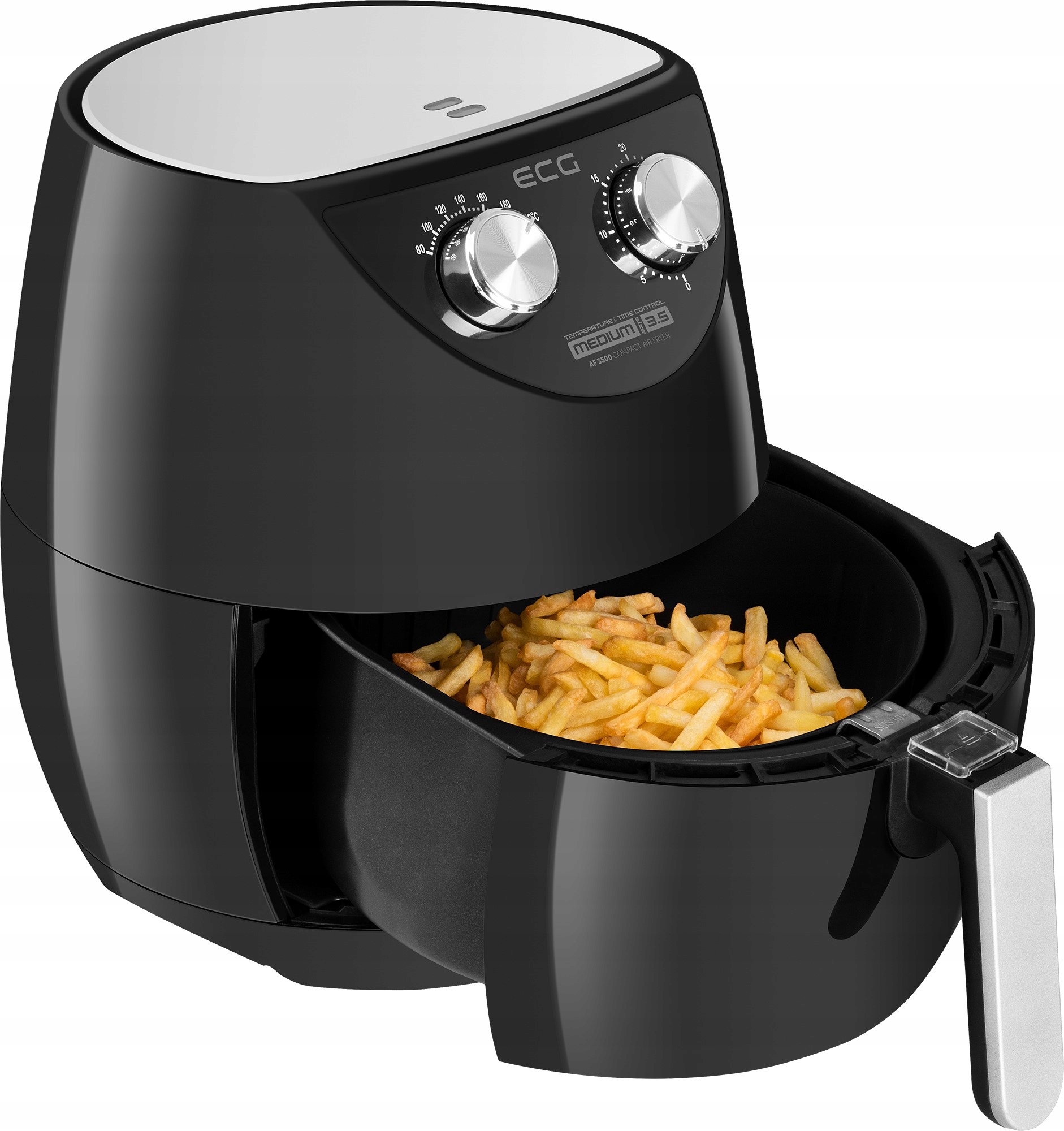 Frytkownica ECG Deep fryer ECG AF 3500 – Zdrowe smażenie na gorącym powietrzu