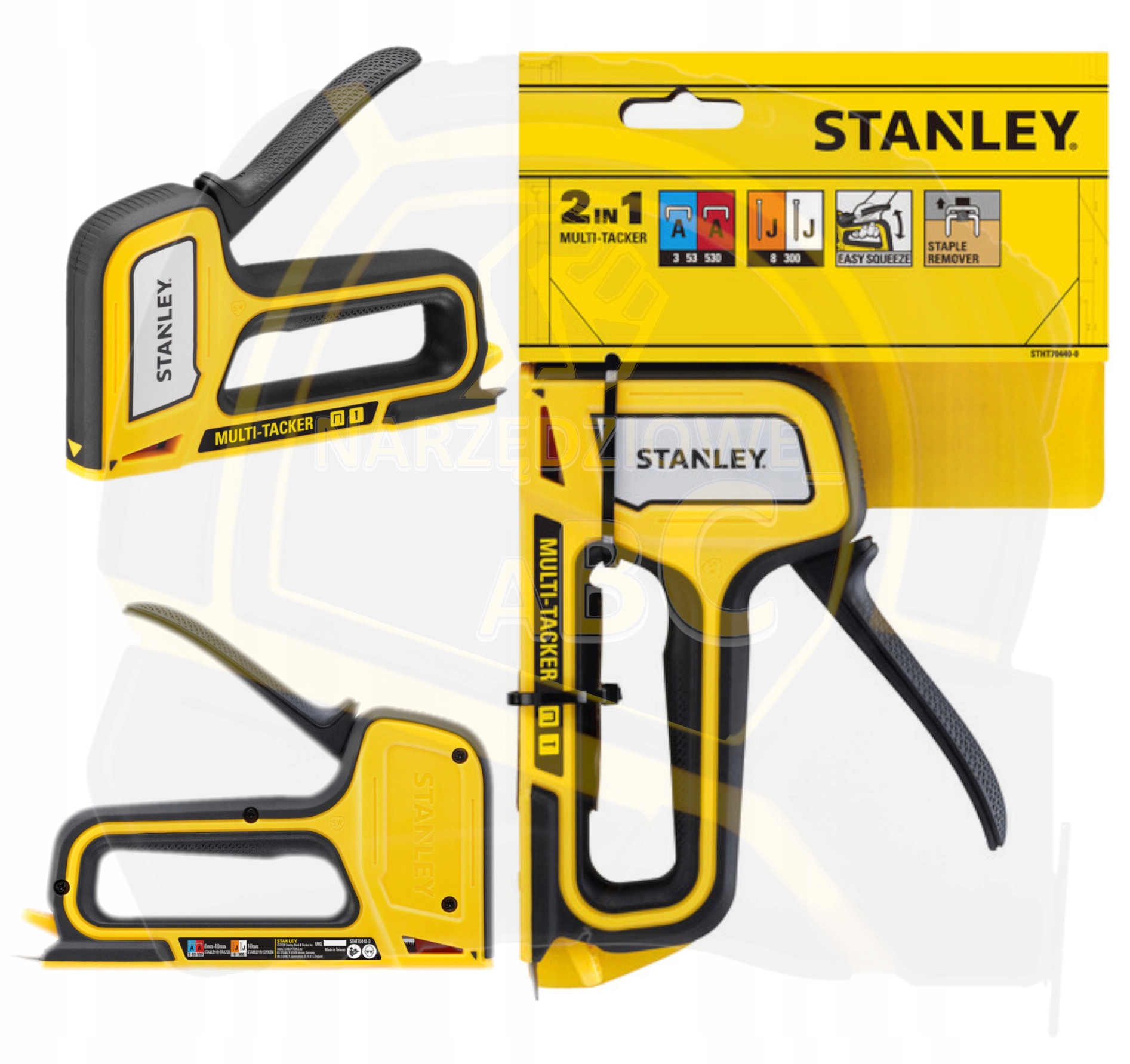STANLEY ZSZYWACZ LIGHT DUTY TYP A I GWOŹDZIE TYP J – Niezawodne narzędzie do Twojego domu