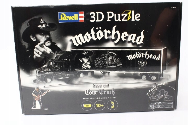 Puzzle 3D Motorhead Truck 00173 – Odkryj świat rock'n'rolla
