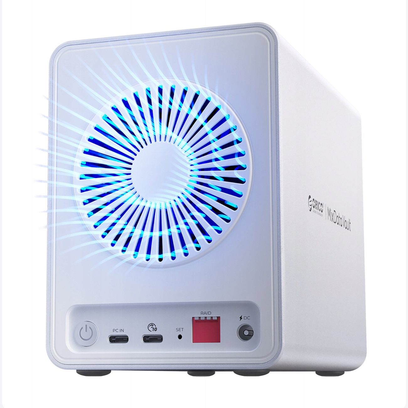 Stabilna praca dzięki aktywnemu chłodzeniu