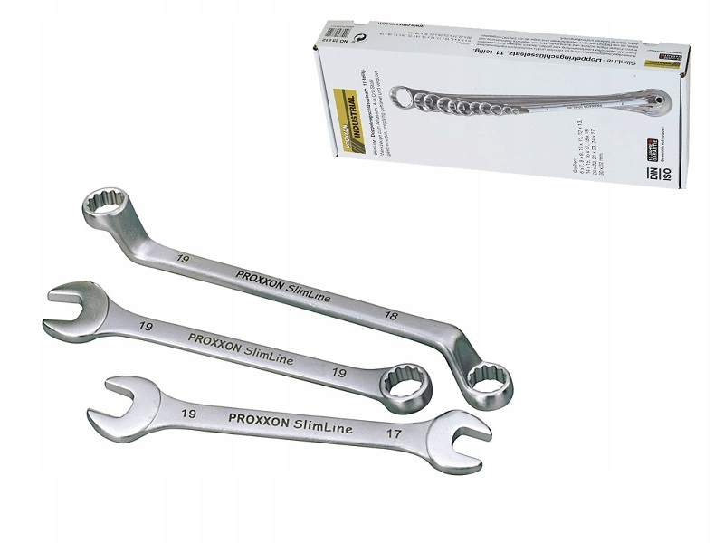 Szeroki zakres rozmiarów – Klucze od 6 do 32 mm