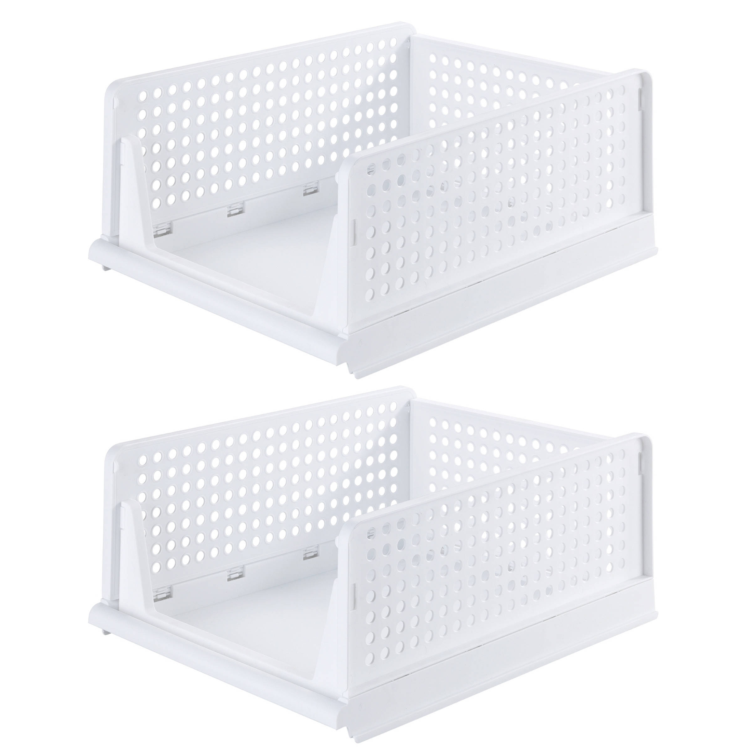 Maximex Zestaw 2 organizerów na ubrania – Idealne rozwiązanie do przechowywania