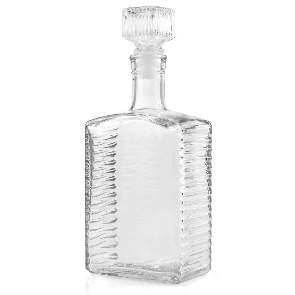Karafka Butelka 500ml + Szklany Korek – Elegancja i funkcjonalność w Twoim domu