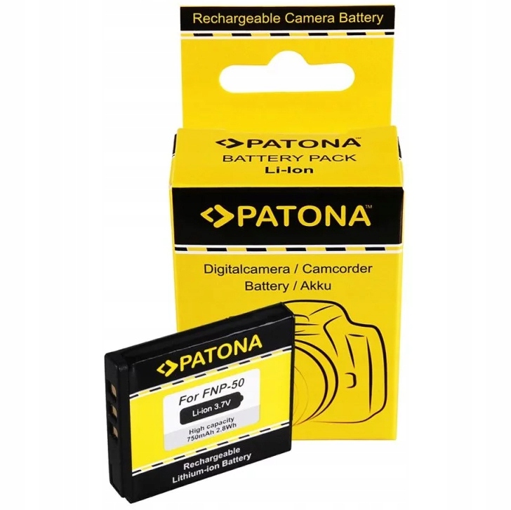 Dlaczego warto wybrać akumulator PATONA NP-50?