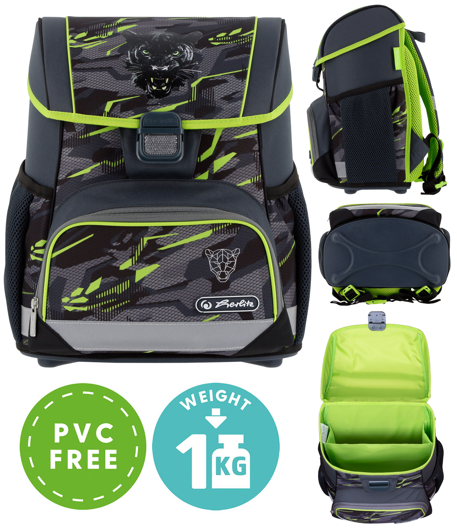 Tornister Loop Plus Wild Panther – Idealny wybór dla pierwszoklasisty