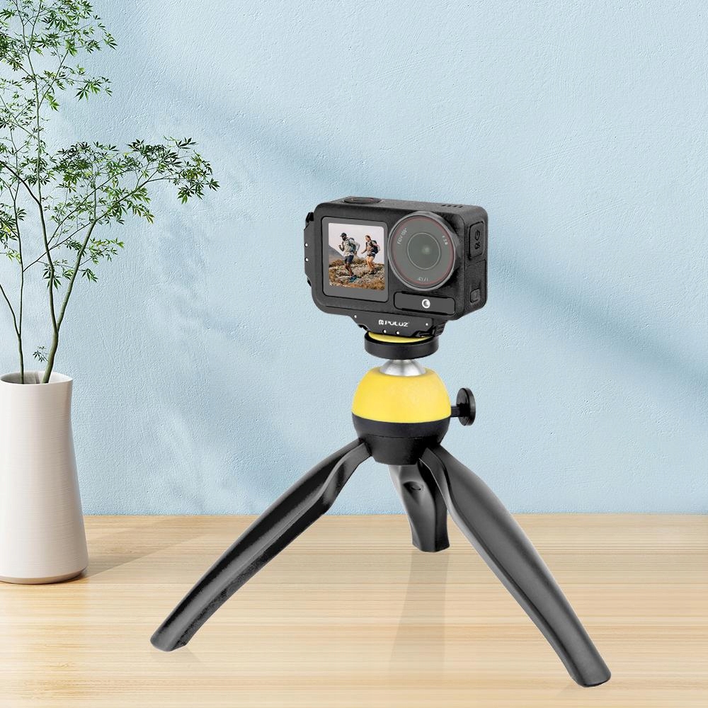 Uchwyt Szyna Klatka Poziom Pion 1/4'' i GoPro do DJI Osmo Action 5 Pro / 4 / PU768B – Idealne mocowanie dla Twojej kamery