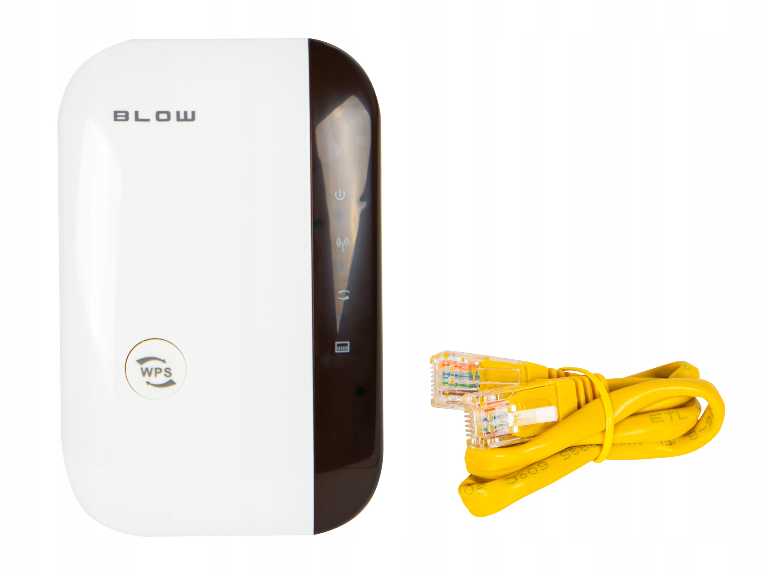 Zintegrowane gniazdko i port Ethernet RJ45