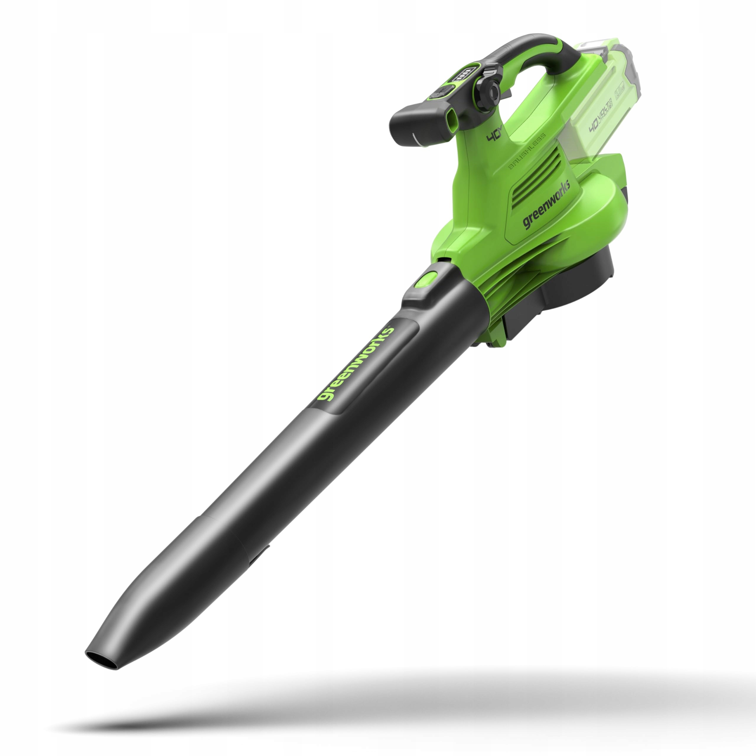 Greenworks GD40BVII – Akumulatorowa dmuchawa/odkurzacz 40 V do Twojego ogrodu
