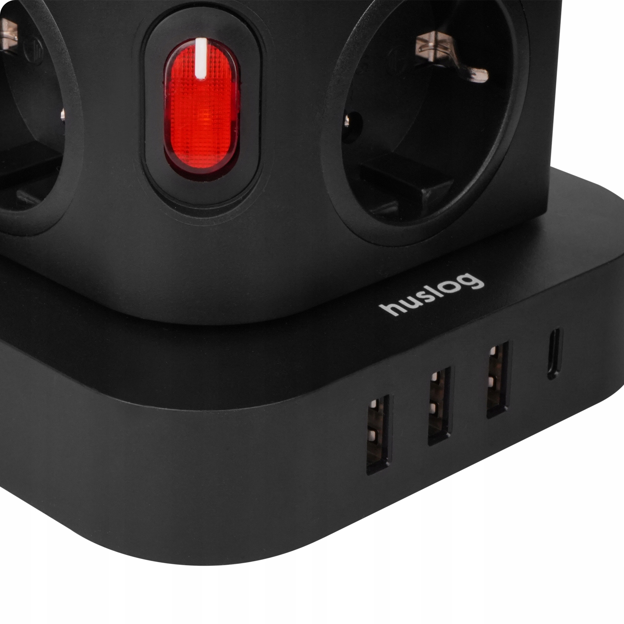 Szybkie ładowanie dzięki 4 portom USB