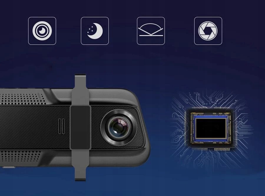 Jakość nagrywania Full HD i szeroki kąt widzenia