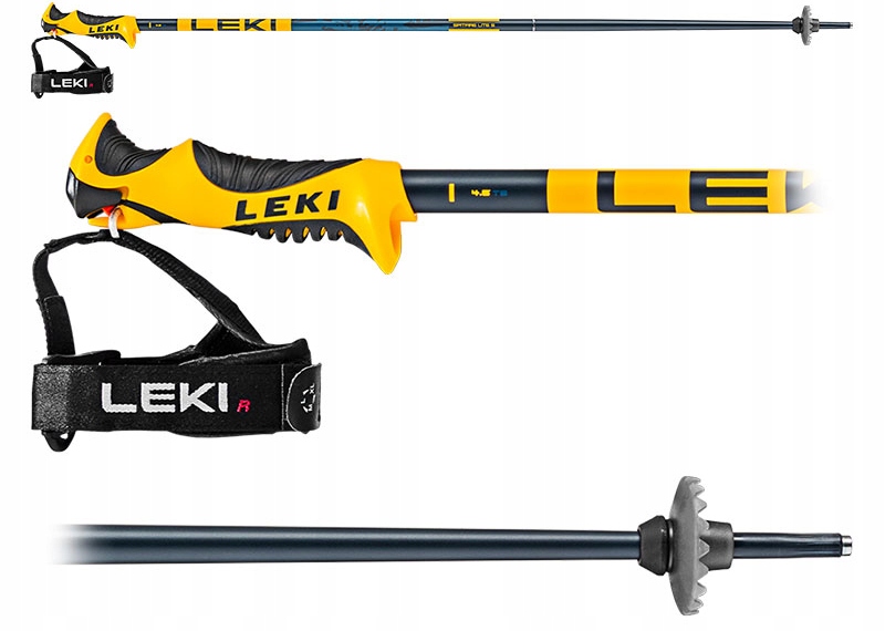 Leki Kije Narciarskie Spitfire Lite S 100 – Idealne dla młodych narciarzy