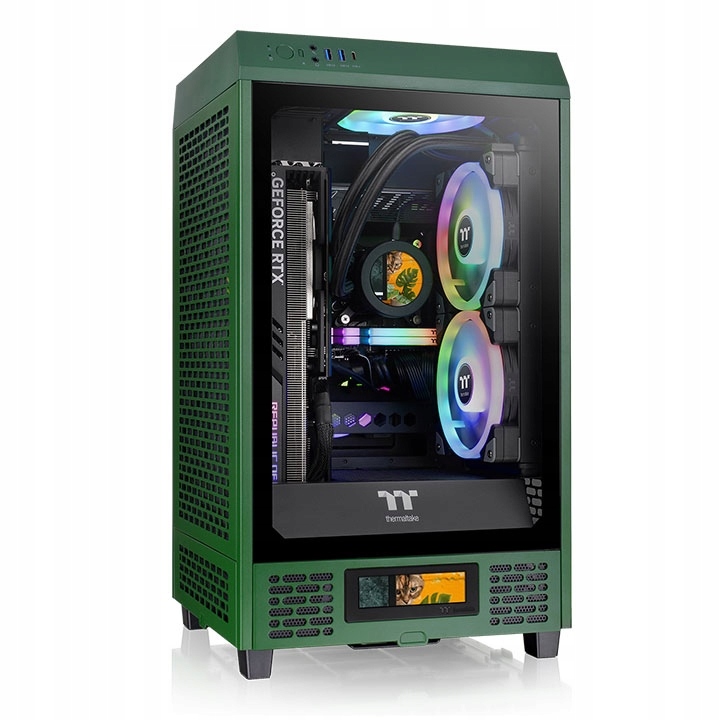 Obudowa Thermaltake The Tower 200 Racing Green – Stylowe i funkcjonalne rozwiązanie dla Twojego PC
