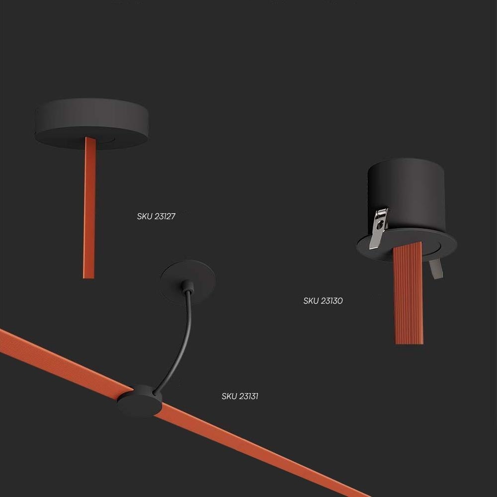 Wymiary i waga klipsów V-TAC