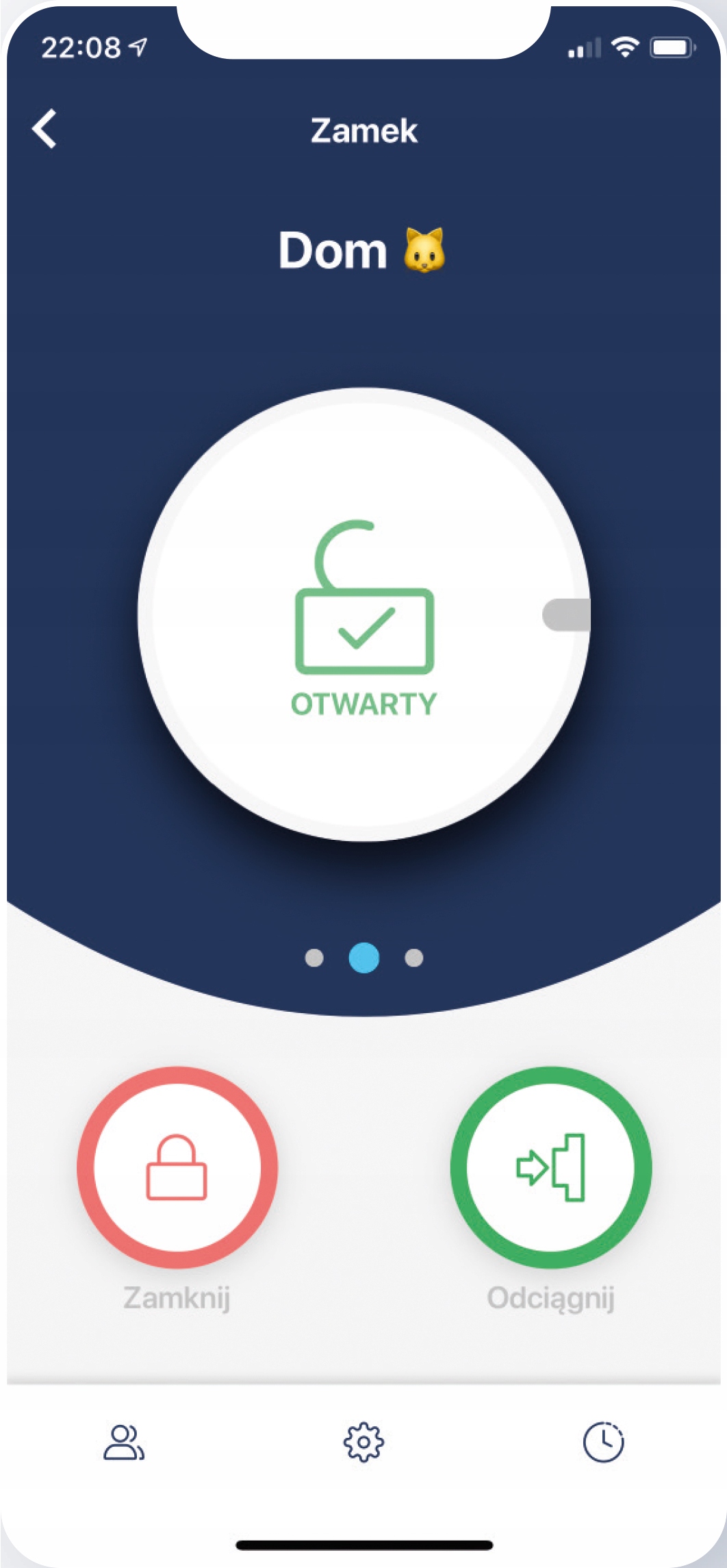 Zdalne zarządzanie dostępem przez aplikację mobilną