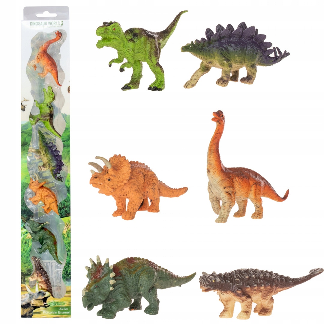 Figurka Teka Zwierzęta Dinozaury – Odkryj świat prehistorii