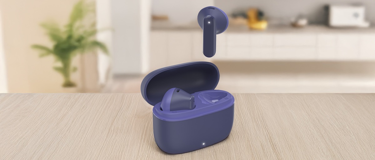 Słuchawki douszne True Wireless bez kabli i z automatycznym parowaniem