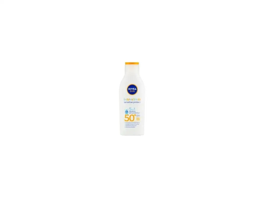 NIVEA Sun Kids Sensitive Protect – Balsam do opalania dla dzieci SPF50+ 200ml