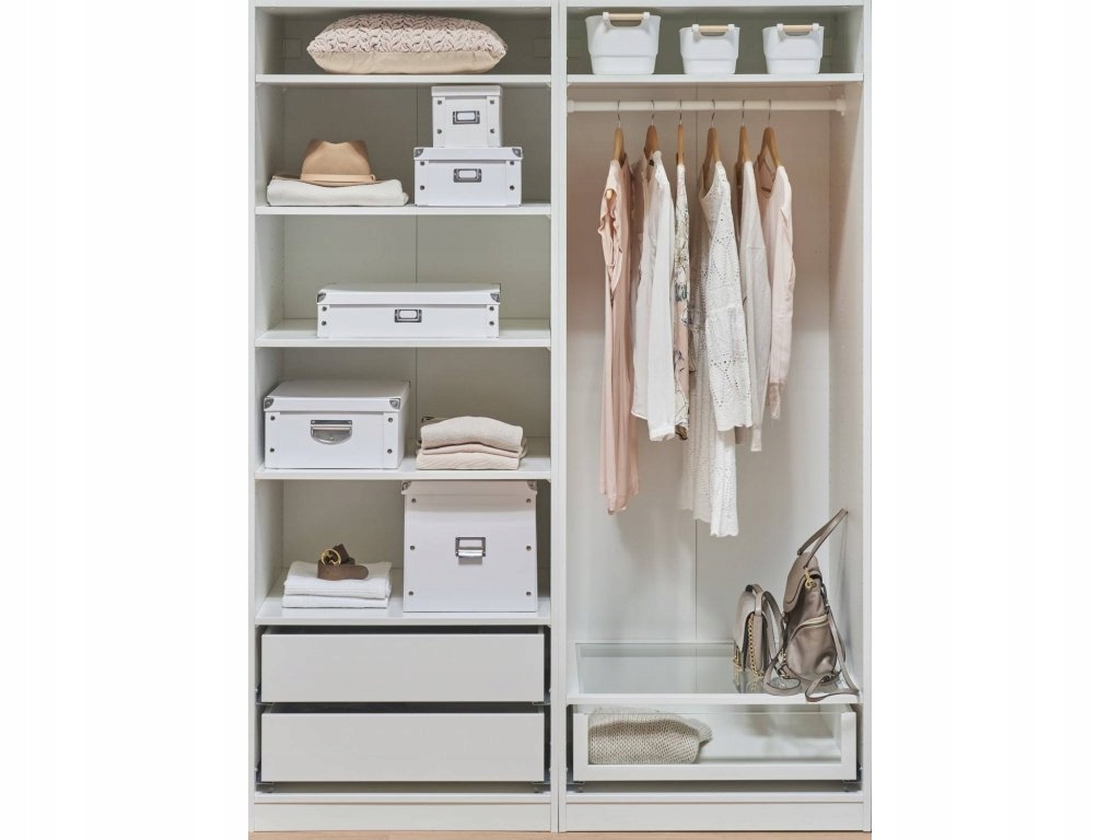 Zeller Pudełko na krawaty i paski – Organizer w kolorze białym