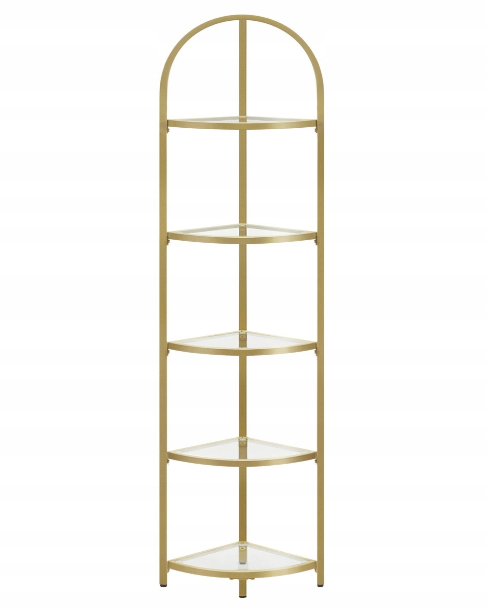 Nowoczesny design z łukowymi półkami