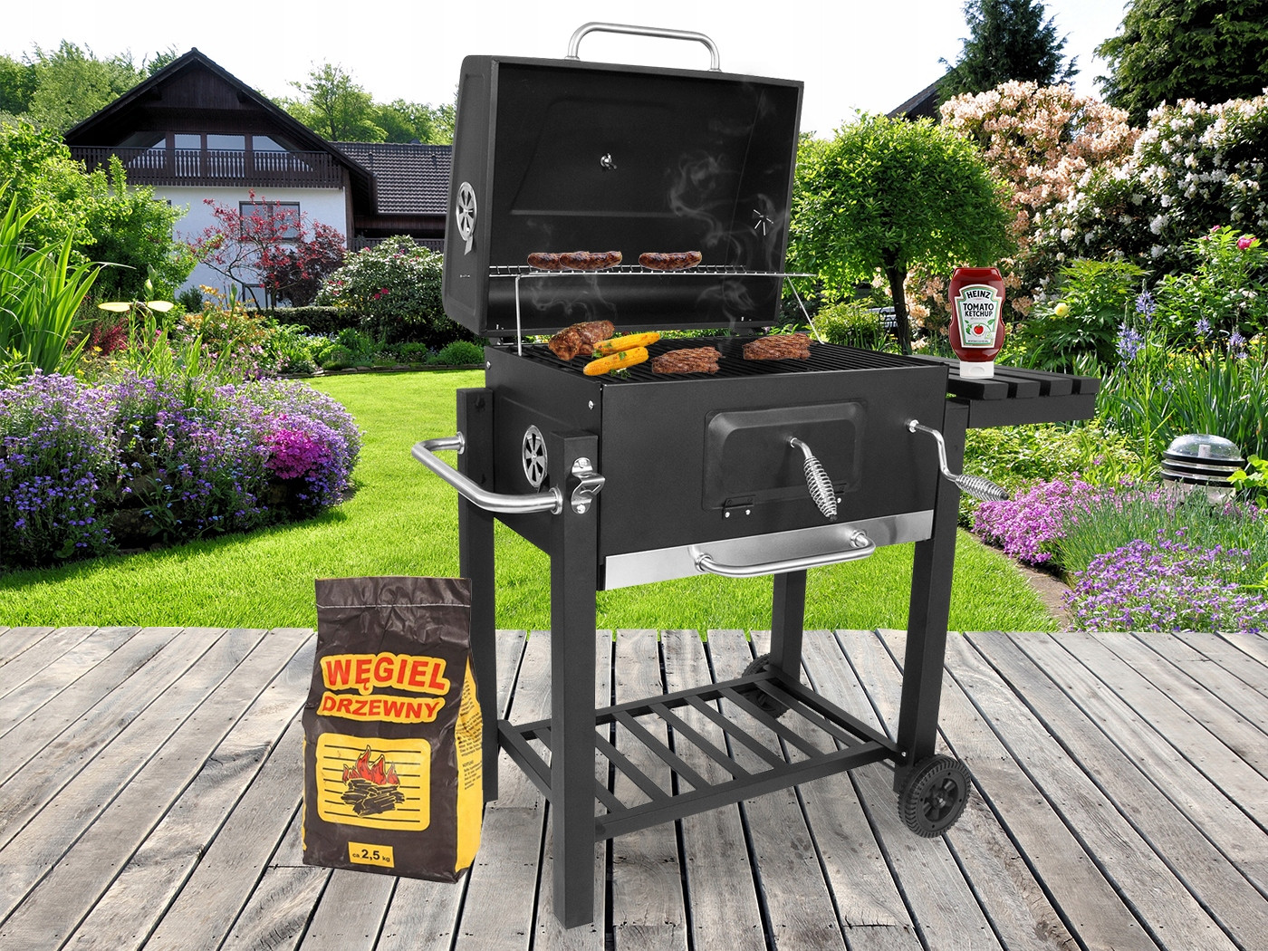 Mobilność i Stabilność – Grill na Kółkach