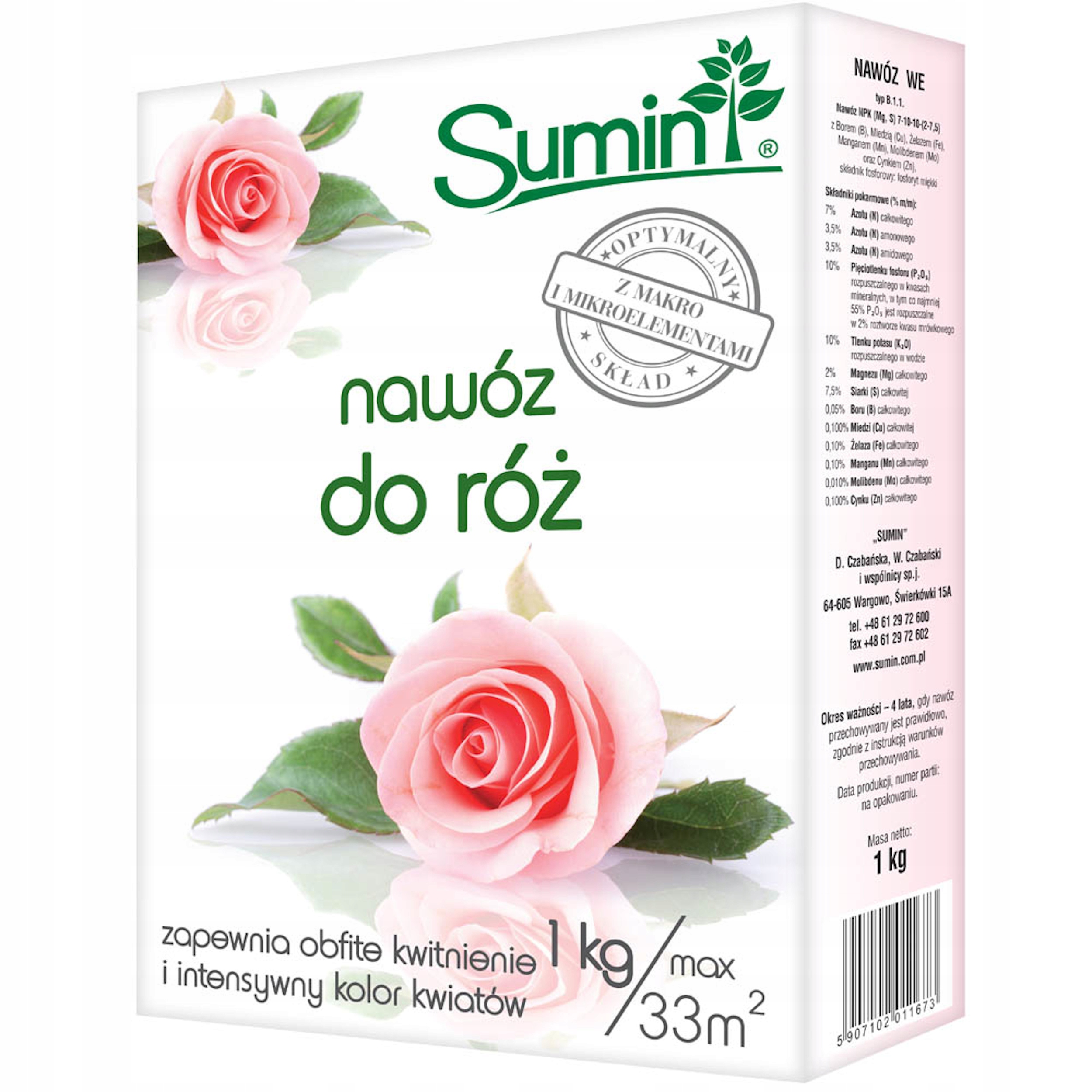 Nawóz do róż 1 kg – Idealne wsparcie dla Twoich róż