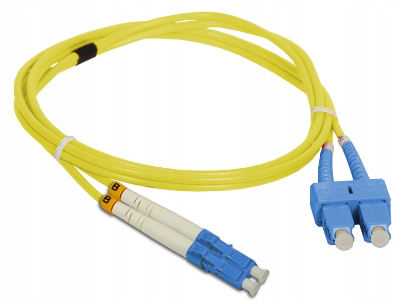 FO Patch cord SM LC-SC 1m 9/125 duplex – Wysokiej jakości połączenie światłowodowe