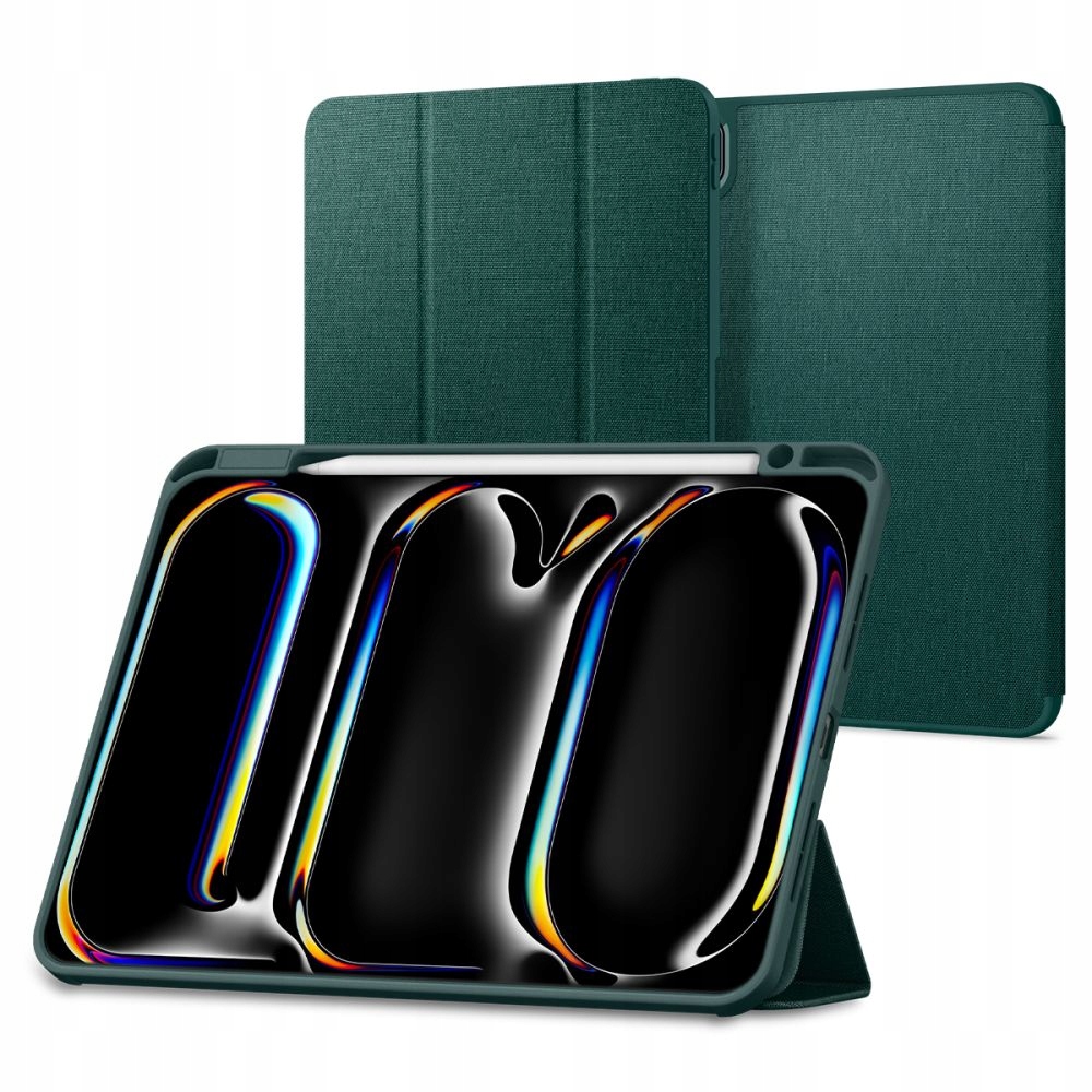 Etui na tablet Spigen Urban Fit, midnight green – Ochrona i styl dla iPad Pro 13