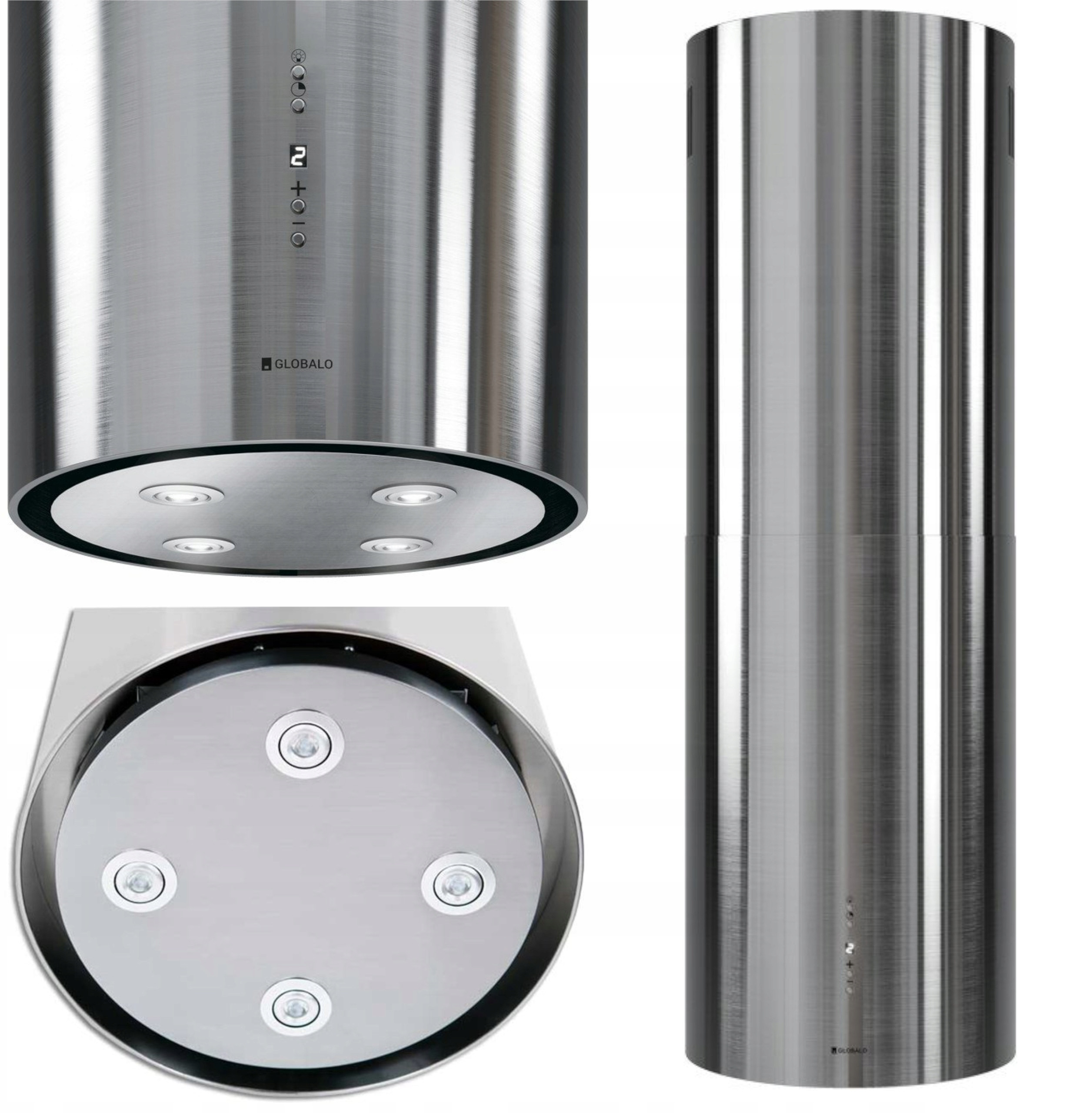 Zalety i korzyści użytkowania okapu Cylindro Isola 39.7 Inox