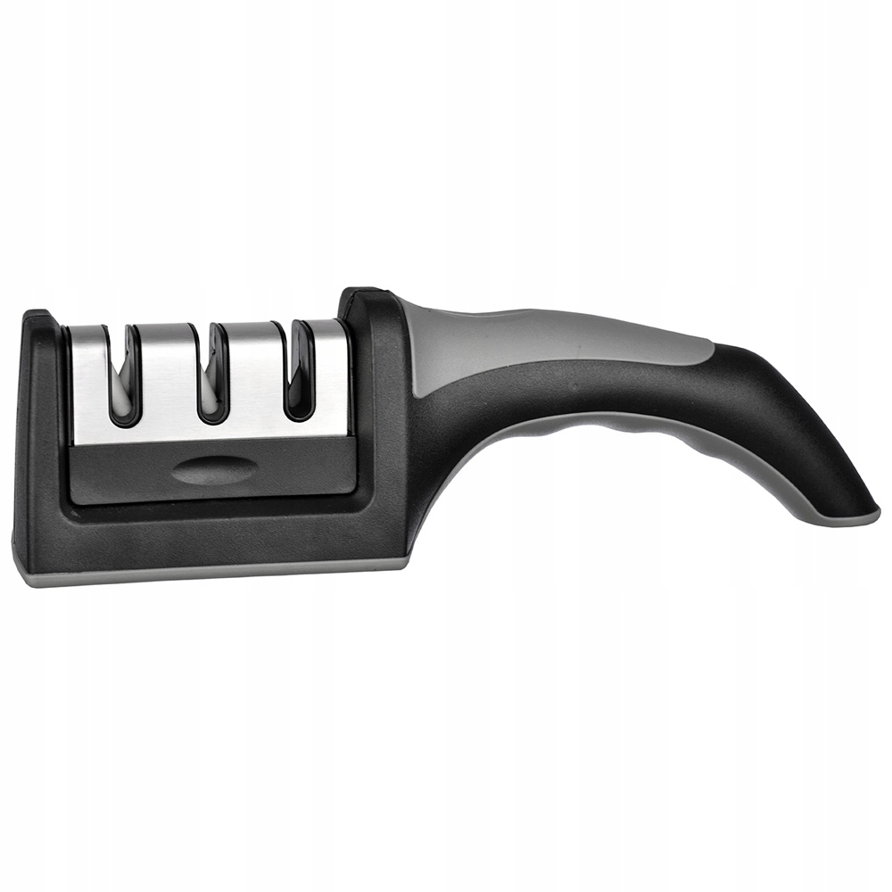 Ostrzałka do noży kuchennych 3 etapowa 3w1 osełka ręczna BRUNBESTE BB-1533 – Idealne narzędzie do ostrzenia noży