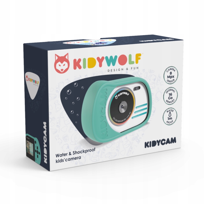 Wbudowana pamięć 16 GB i bateria do ponownego ładowania