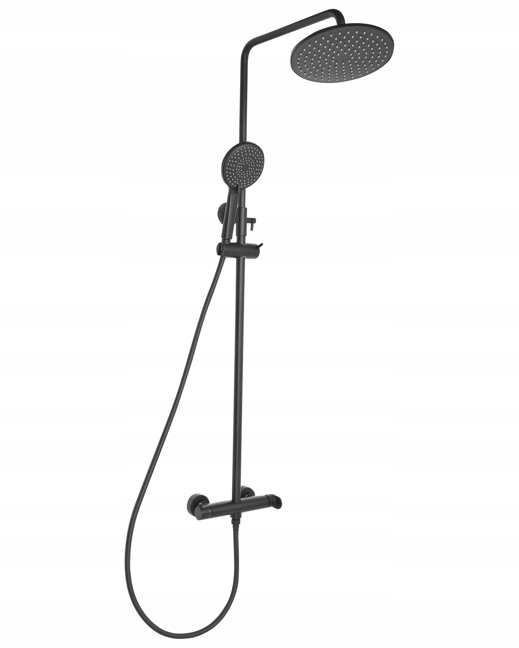 Kolumna prysznicowa z deszczownicą CATAMARCA Czarny – Elegancja i funkcjonalność w Twojej łazience