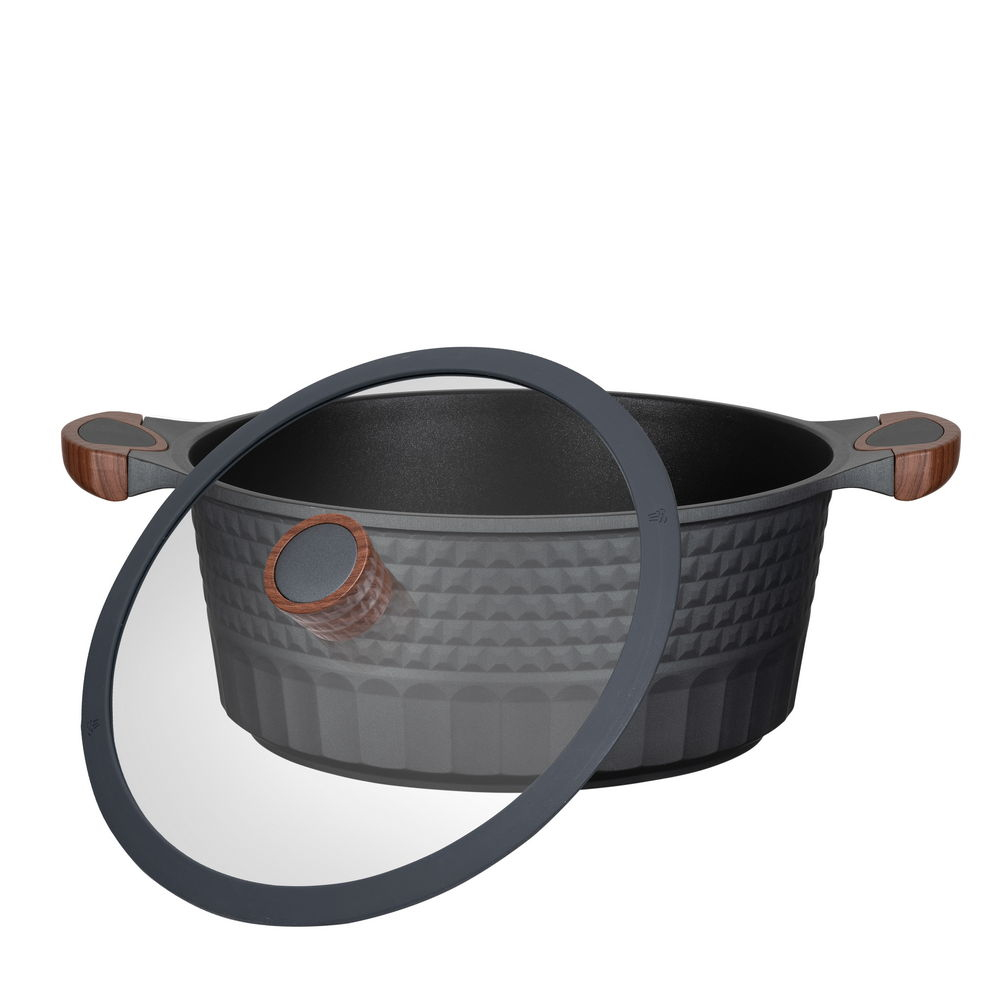 Wzmocniona dolna część garnka dla równomiernego rozprowadzania ciepła