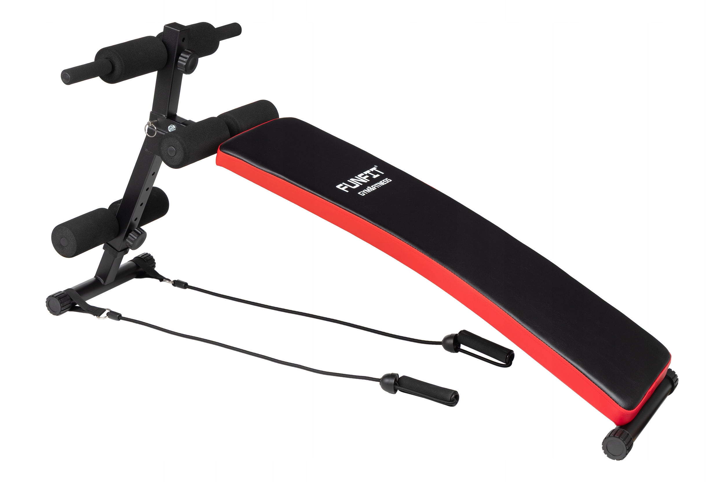 Ławka skośna do brzuszków FUNFIT – Twój partner w domowym treningu