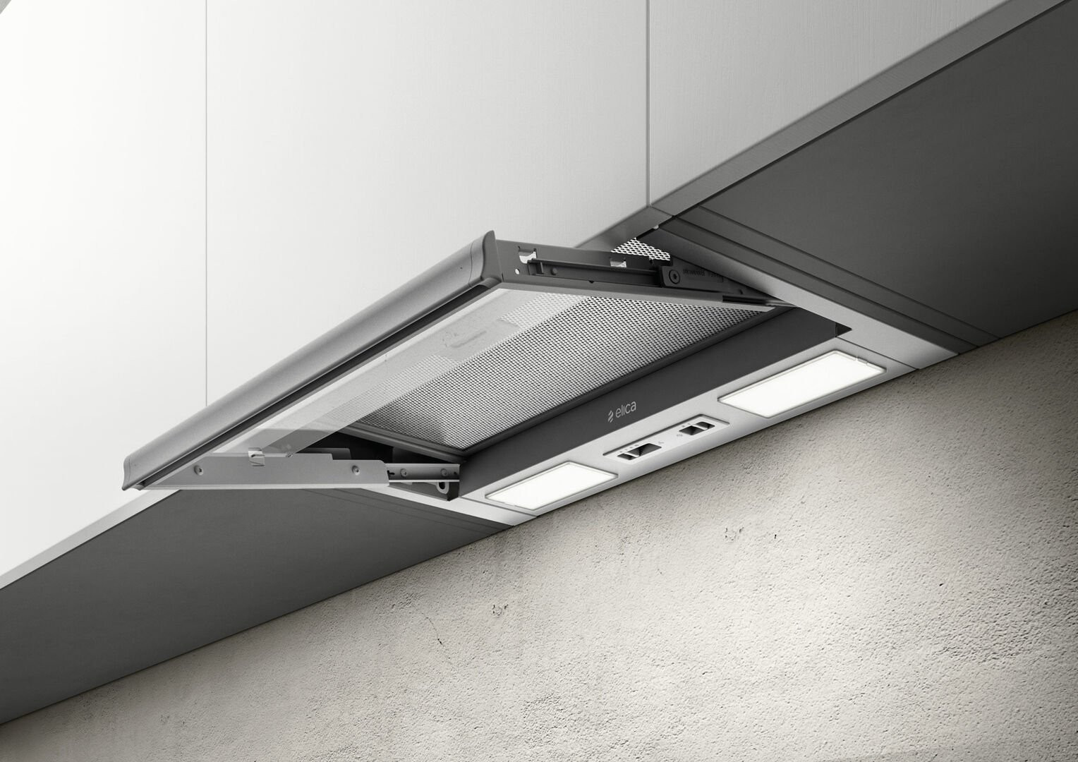 Wysuwana osłona dla ochrony frontu szafki