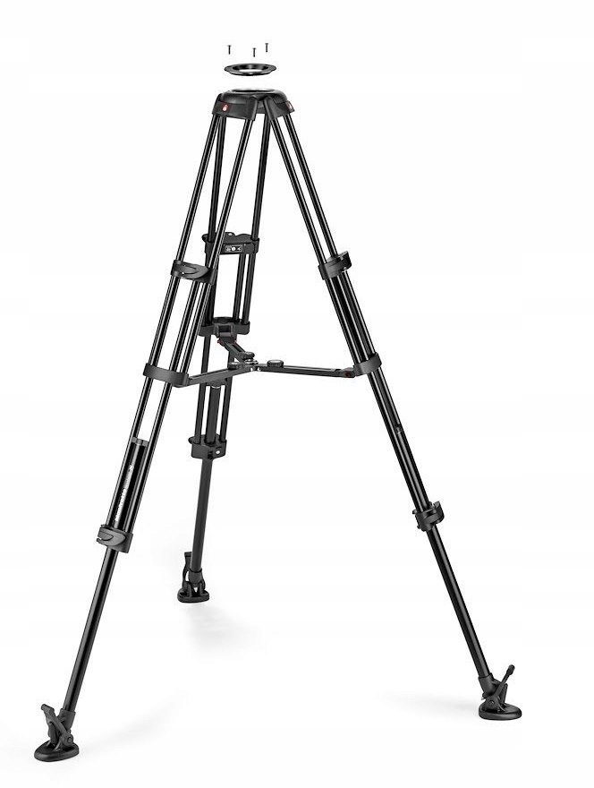 Statyw Manfrotto Pro Video Twin Alu – Stabilność i sztywność w każdym ujęciu