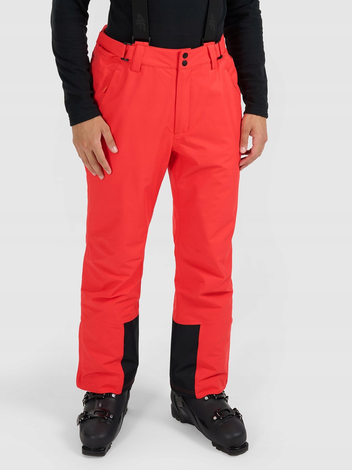 Spodnie narciarskie męskie 4F FNK M1155 czerwone – Komfort i styl na stoku