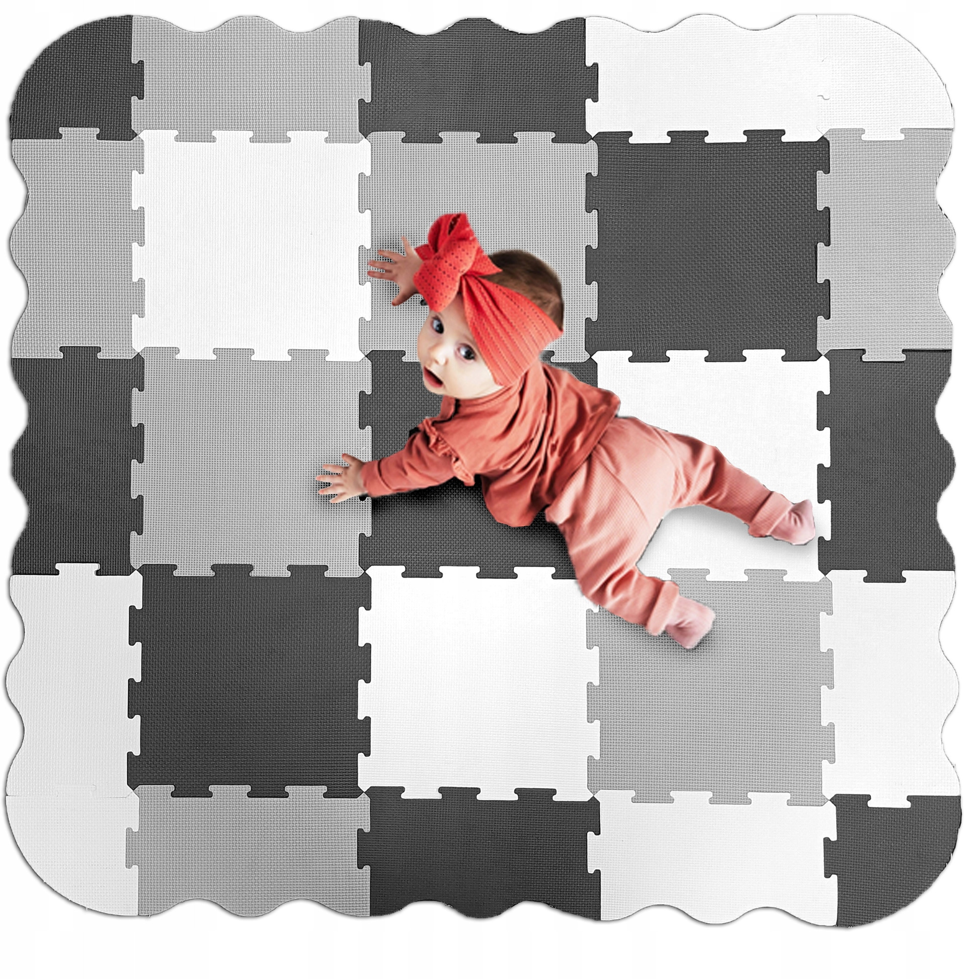 Mata piankowa puzzle Happy Kiddo – Bezpieczna przestrzeń do zabawy dla dzieci