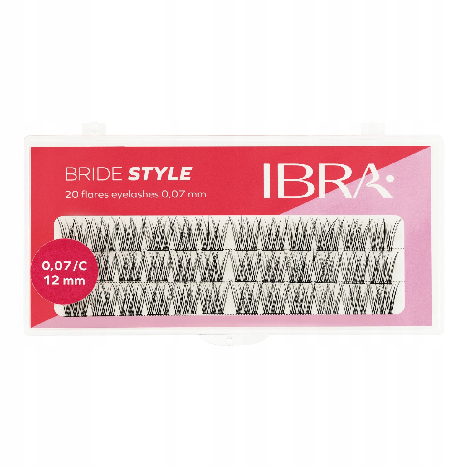 IBRA_Bride Style 20 Flares Eyelashes 20mm – Idealne kępki rzęs na każdą okazję