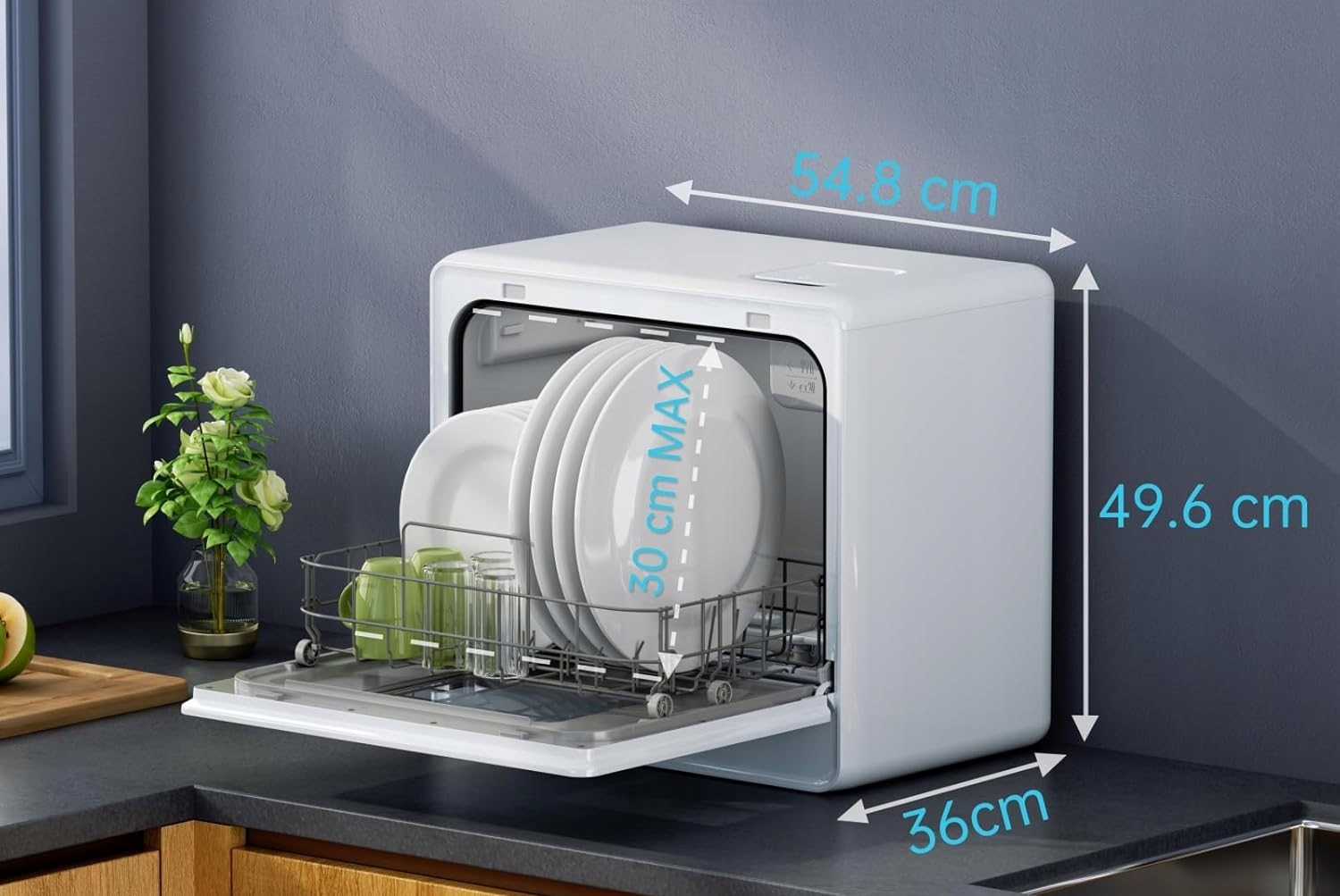 Smukła konstrukcja i duża pojemność – Przestronność w kompaktowym wydaniu