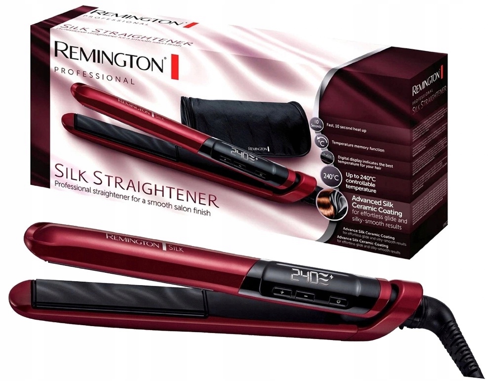 Prostownica Remington S9600 Silk – Idealne narzędzie do stylizacji włosów