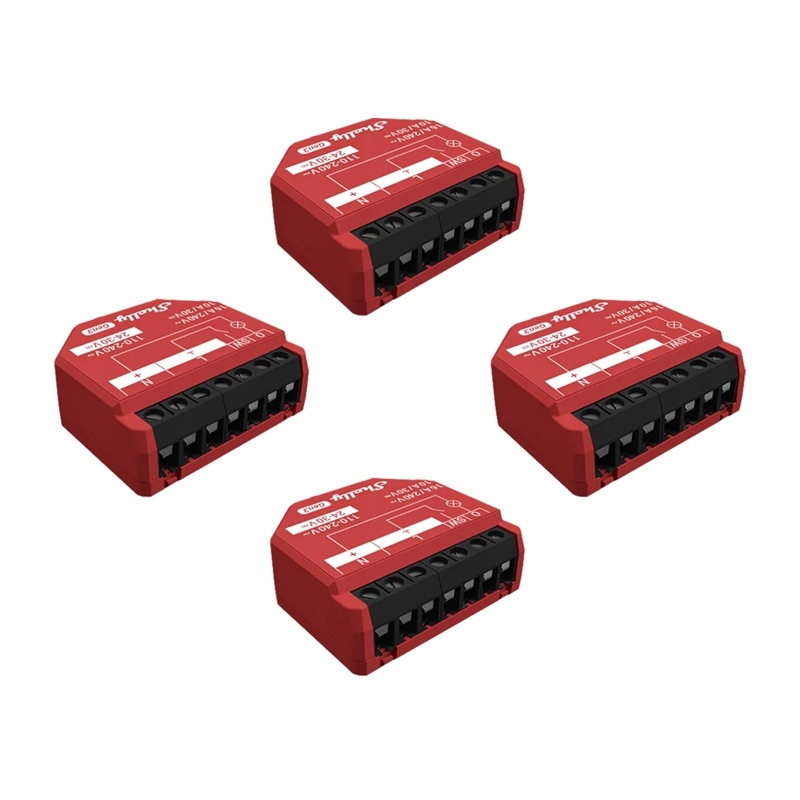 Shelly Relais "1PM Gen3 4er Pack" – Inteligentne sterowanie w Twoim domu