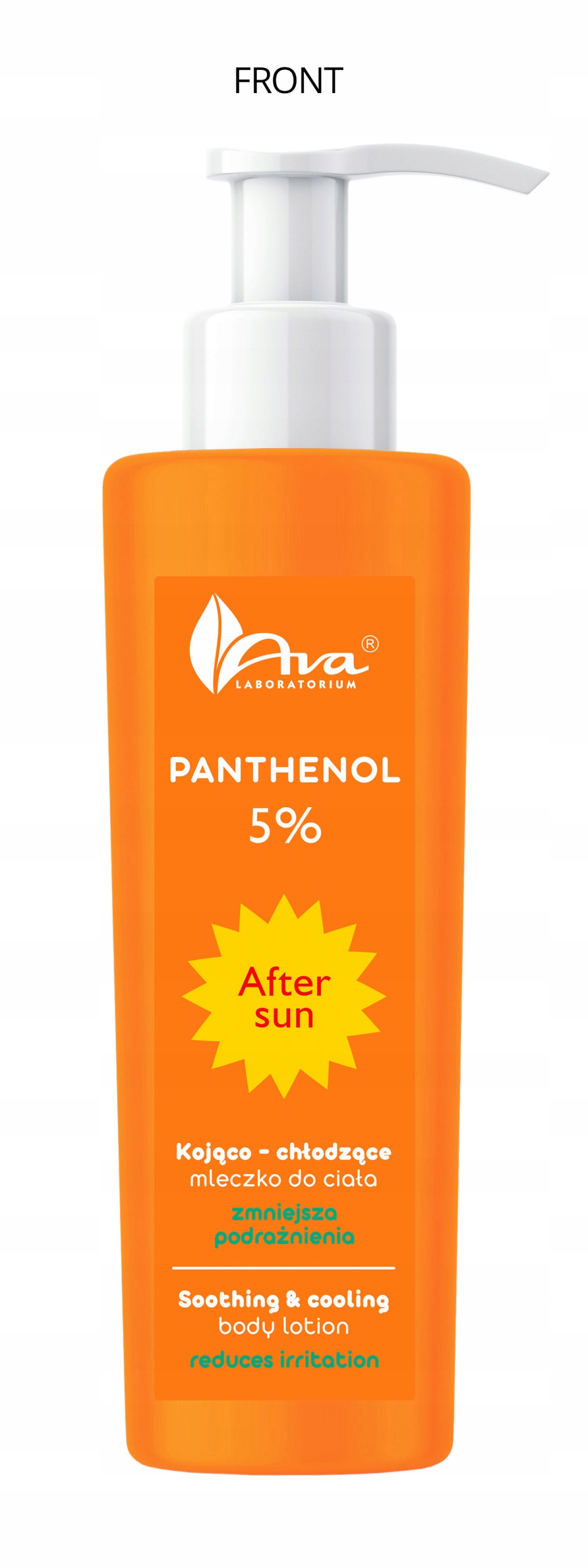 AVA LABORATORIUM Panthenol 5% – Kojące mleczko do ciała po opalaniu