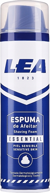 LEA Essential Pianka do golenia 250 ml – Komfortowe golenie dla skóry wrażliwej