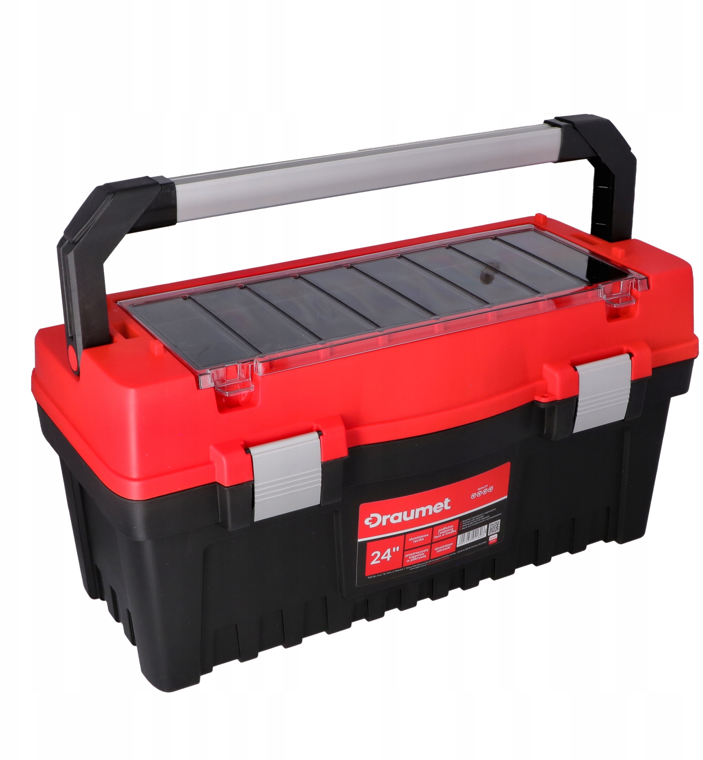 Ergonomiczny uchwyt aluminiowy – Wygodne przenoszenie