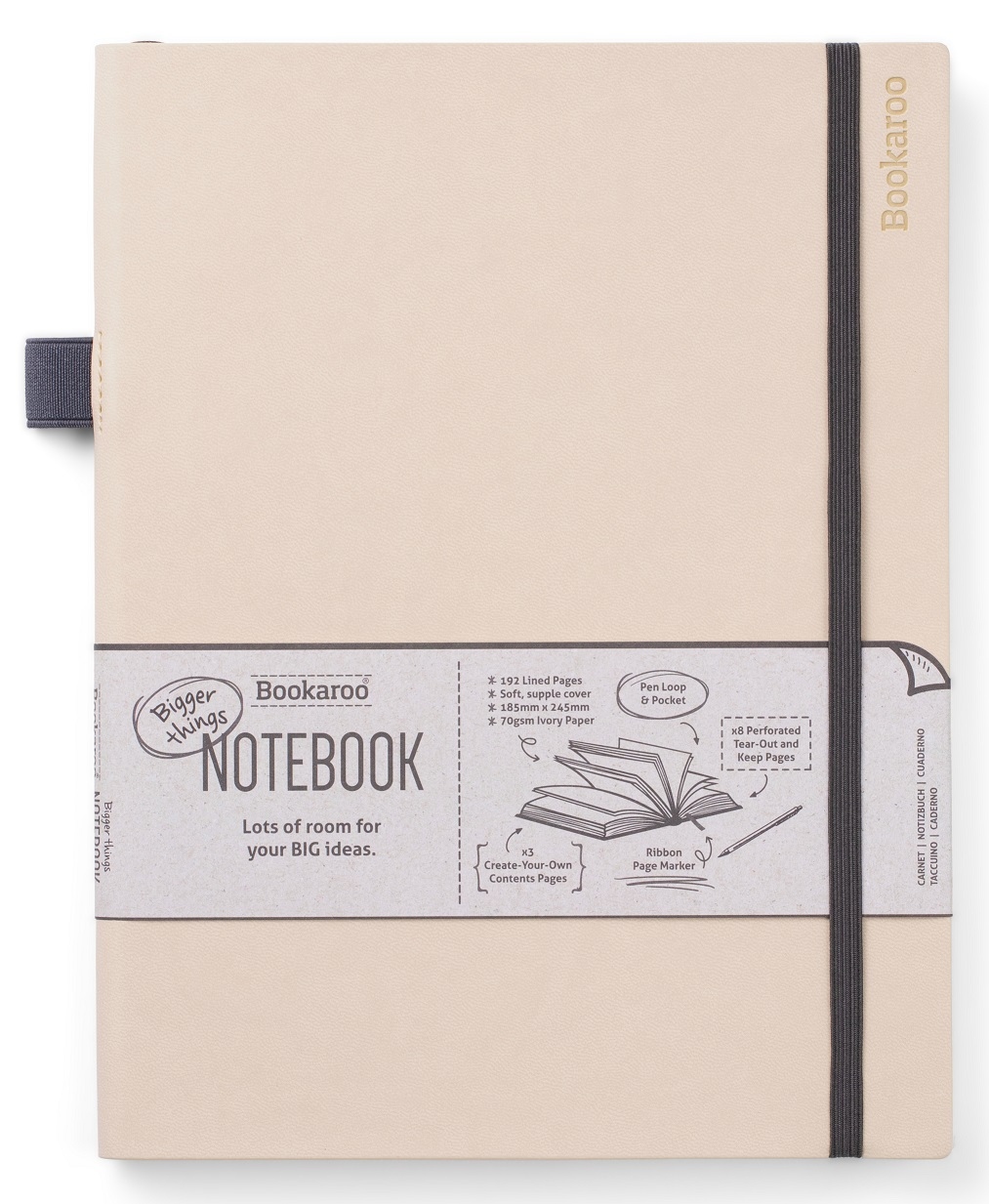 Wymiary i waga notatnika