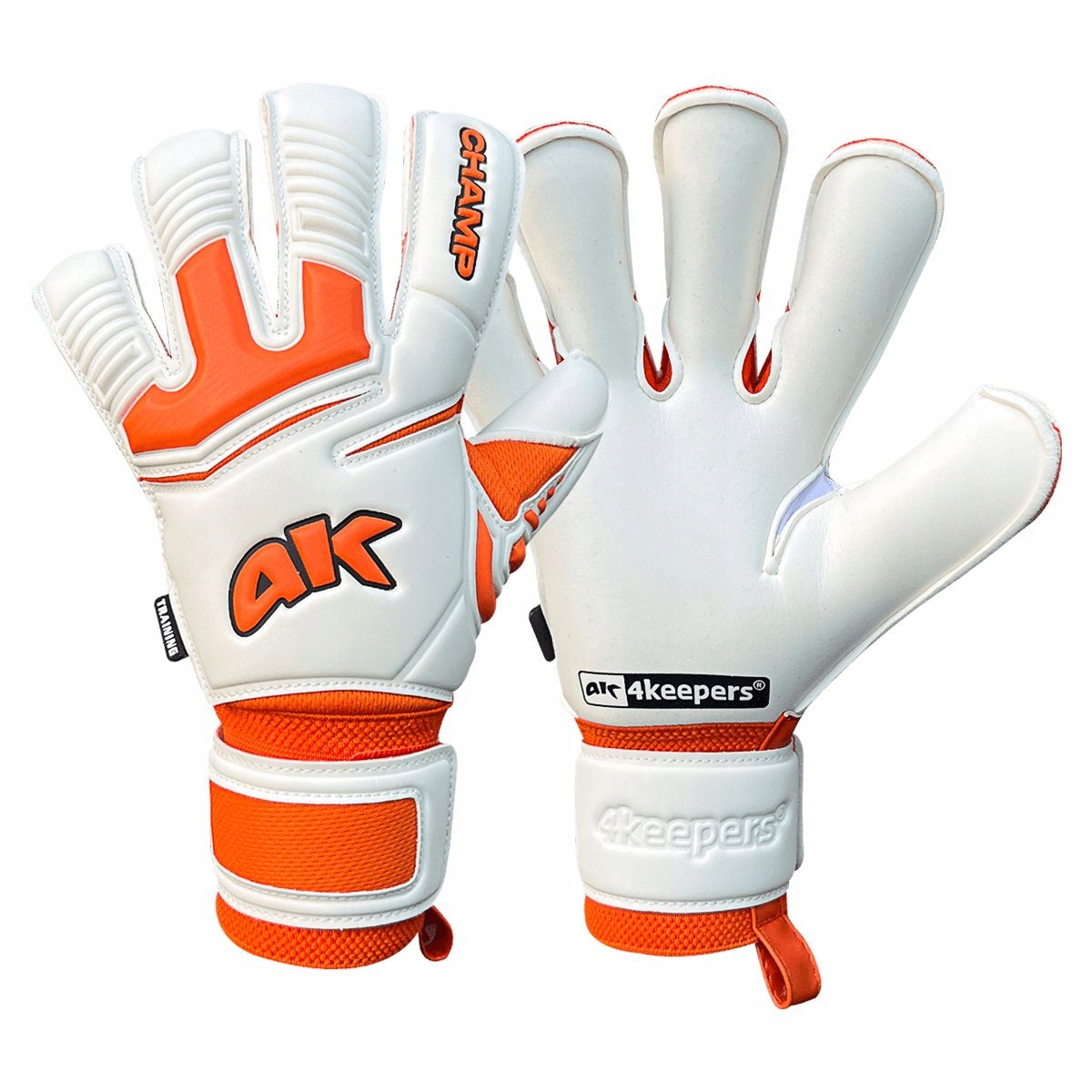 Rękawice bramkarskie 4Keepers Champ Training VII RF2G Junior – Idealne wsparcie dla młodych bramkarzy