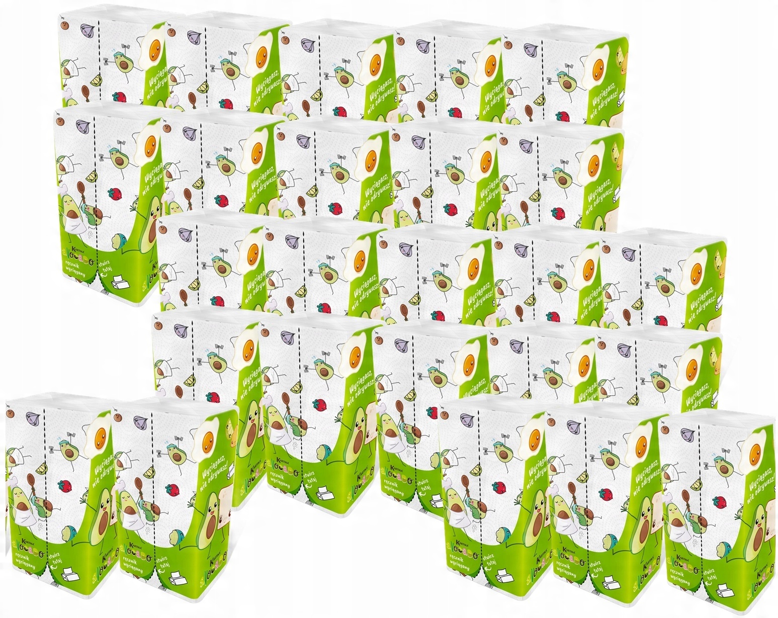 Ręcznik papierowy Kartika Avocado 150 listków – Wysoka jakość i estetyka