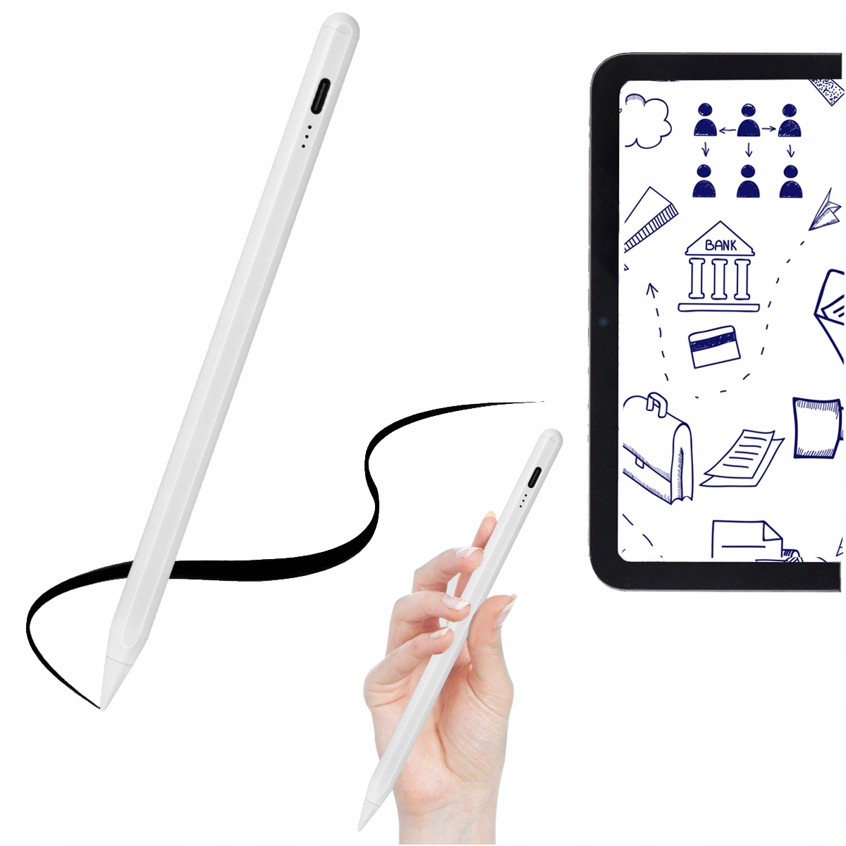 Rysik Supero do Apple iPad Pro/Air/Mini 2018-2024 – Twój idealny partner do rysowania i pisania