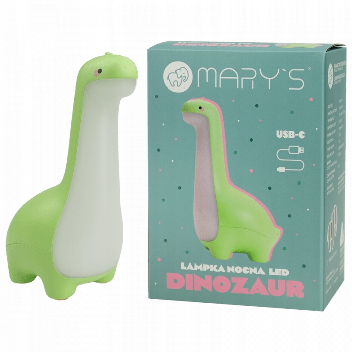 Lampka nocna LED Dinozaur – Urocze oświetlenie dla dzieci