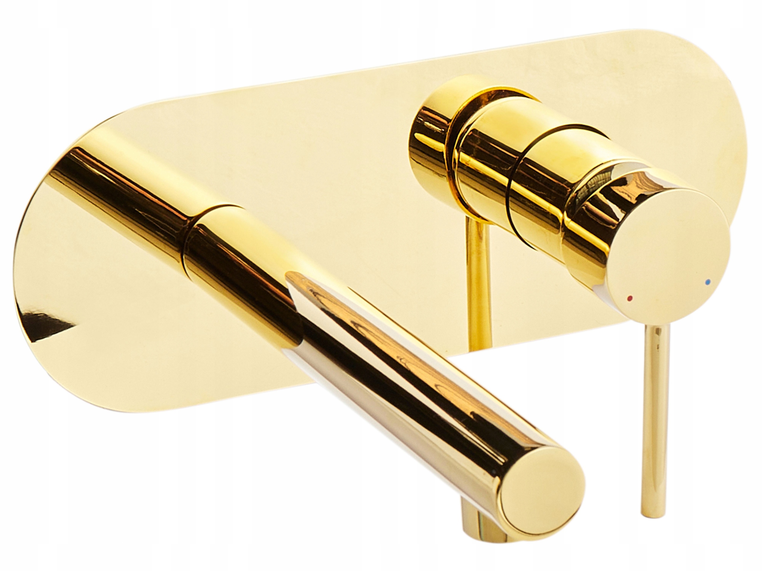 Bateria umywalkowa podtynkowa CLAVIJO Złoty – Elegancja i funkcjonalność w Twojej łazience